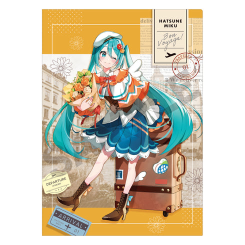 『初音ミク』シングルクリアファイル イエロー